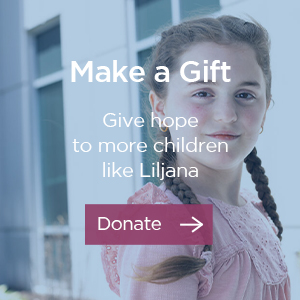 Donate to help more kids like Liljana